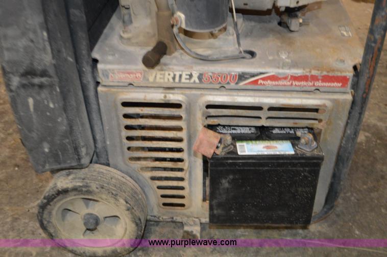 image for item K5389 Coleman Vertex 5500 generator