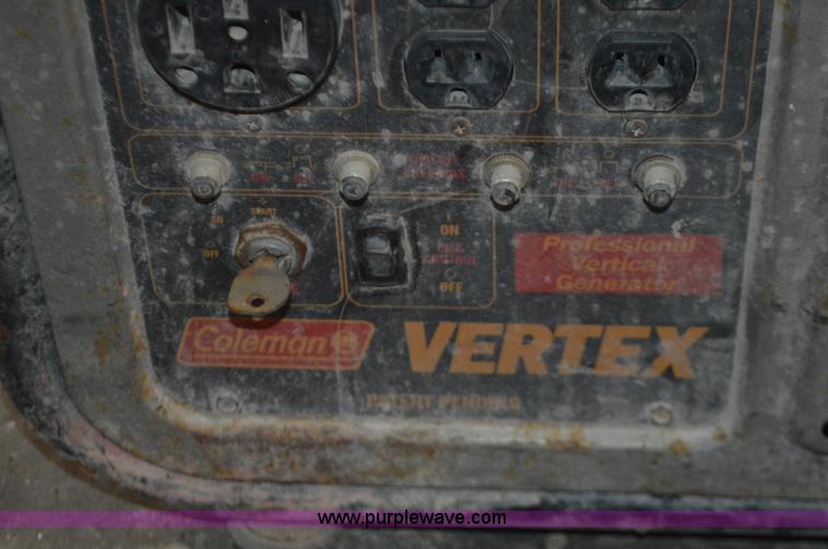 image for item K5389 Coleman Vertex 5500 generator