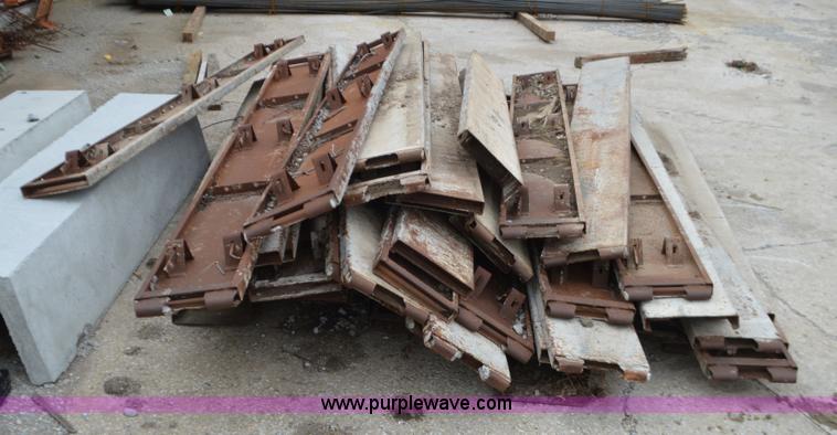 image for item K5390 Approximately 45 concrete forms