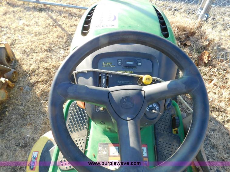 image for item K5406 John Deere L130 lawn mower