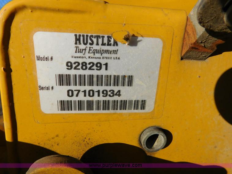 image for item K5407 Hustler FasTrak lawn mower