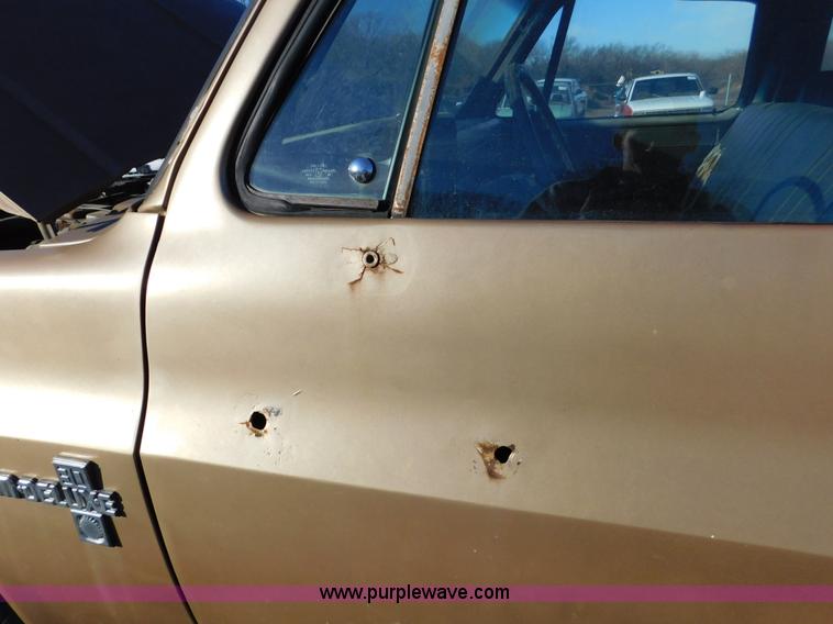 image for item K5411 1982 Chevrolet C30 Custom Deluxe utility truck