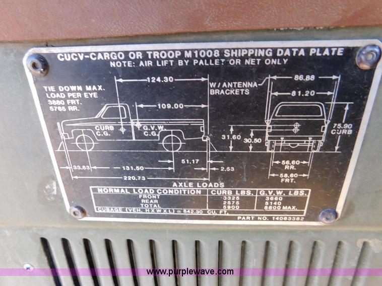 image for item K5412 1984 Chevrolet pickup truck