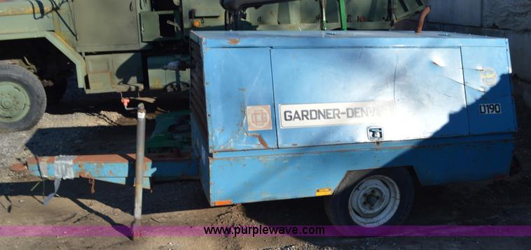 image for item K5421 Gardner Denver D190 air compressor