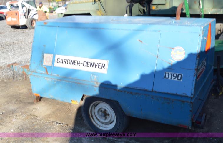 image for item K5421 Gardner Denver D190 air compressor