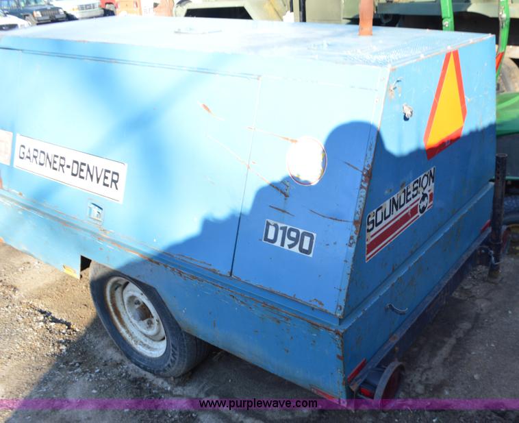 image for item K5421 Gardner Denver D190 air compressor