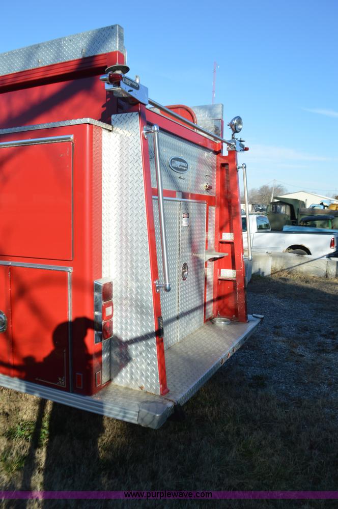 image for item K5424 1982 Hendrickson fire truck