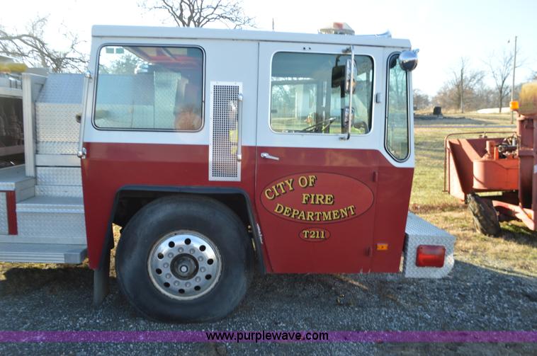 image for item K5424 1982 Hendrickson fire truck
