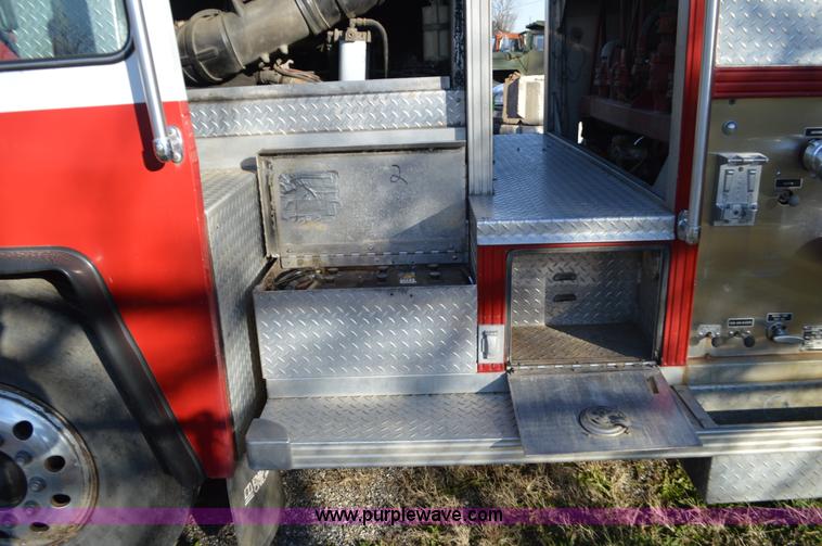 image for item K5424 1982 Hendrickson fire truck