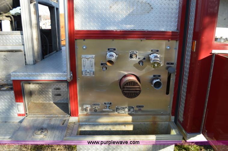 image for item K5424 1982 Hendrickson fire truck
