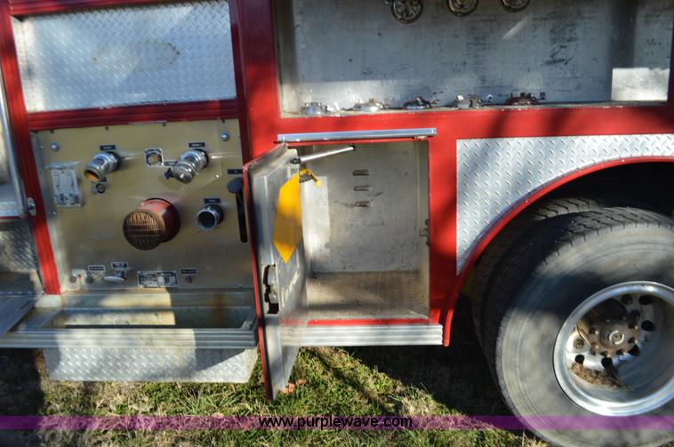 image for item K5424 1982 Hendrickson fire truck