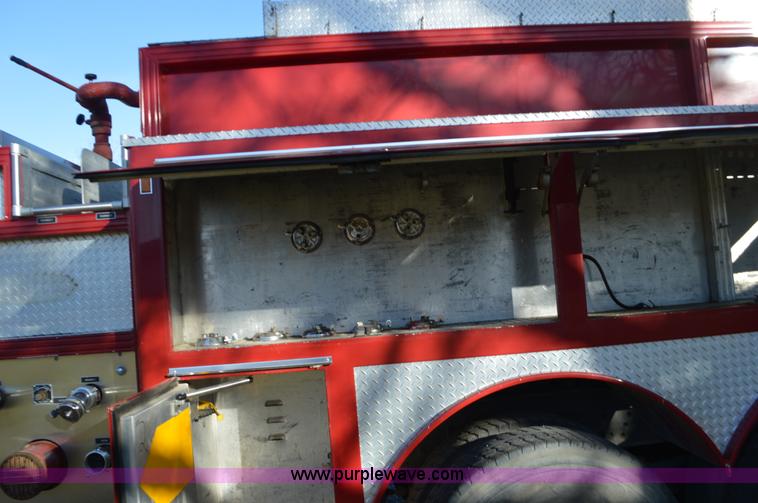 image for item K5424 1982 Hendrickson fire truck