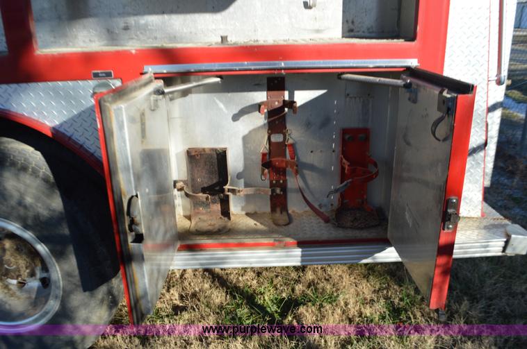 image for item K5424 1982 Hendrickson fire truck