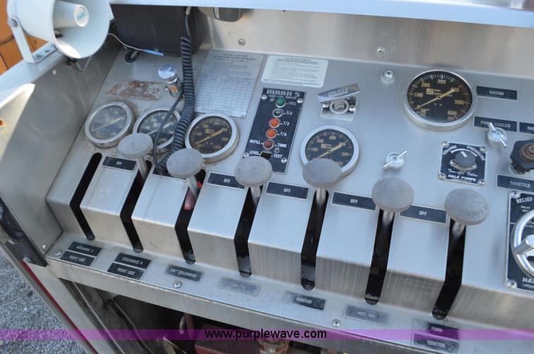 image for item K5424 1982 Hendrickson fire truck