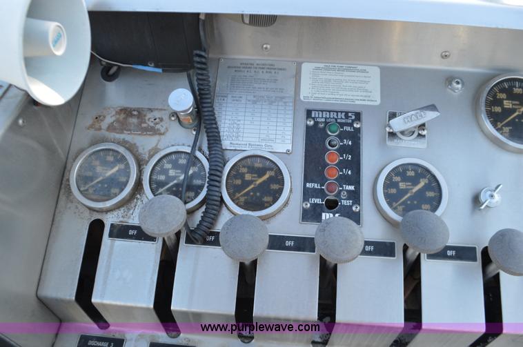 image for item K5424 1982 Hendrickson fire truck