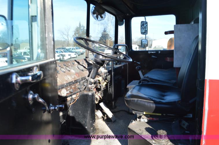 image for item K5424 1982 Hendrickson fire truck