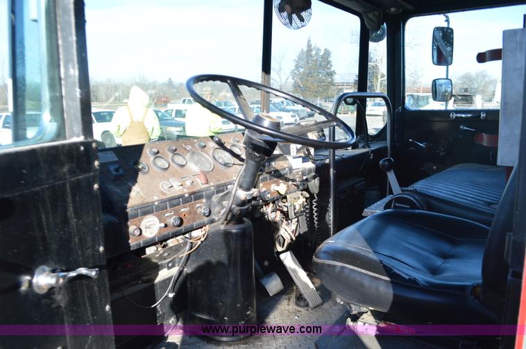 image for item K5424 1982 Hendrickson fire truck