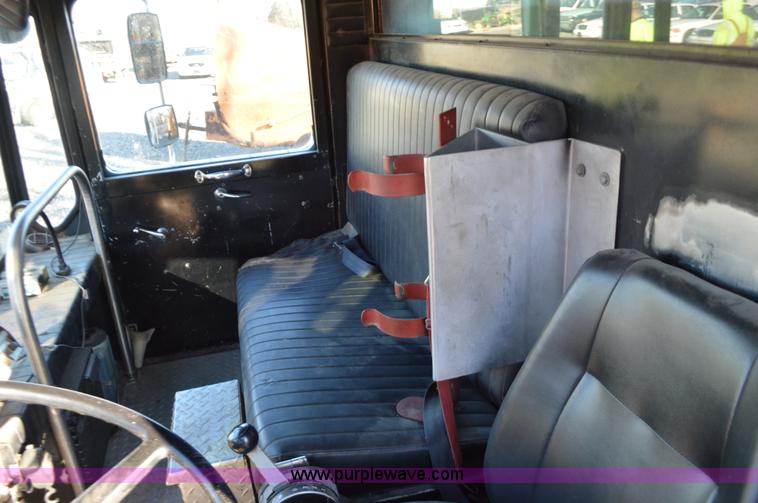 image for item K5424 1982 Hendrickson fire truck