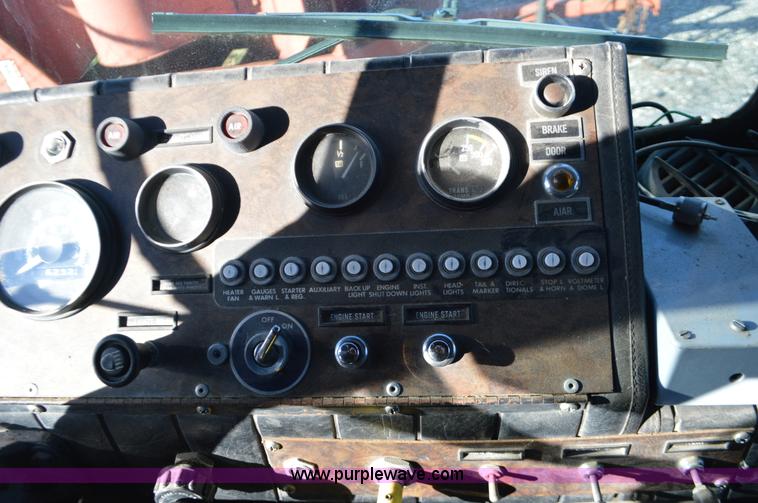 image for item K5424 1982 Hendrickson fire truck