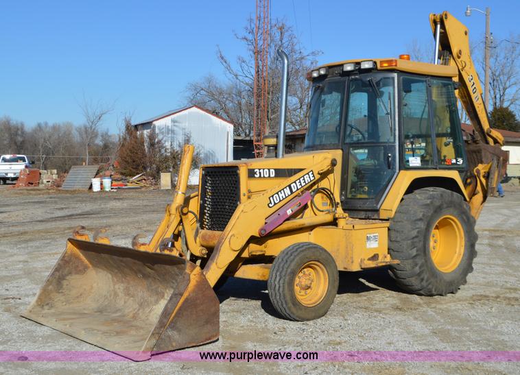 image for item K5450 1995 John Deere 310D backhoe