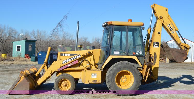 image for item K5450 1995 John Deere 310D backhoe