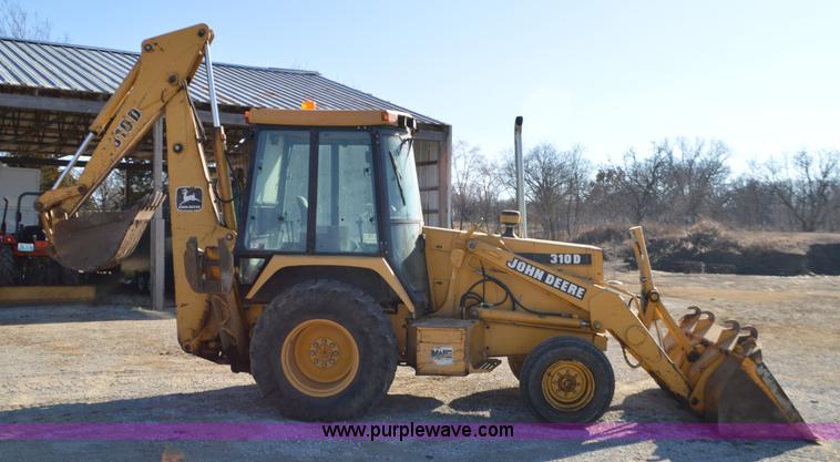 image for item K5450 1995 John Deere 310D backhoe