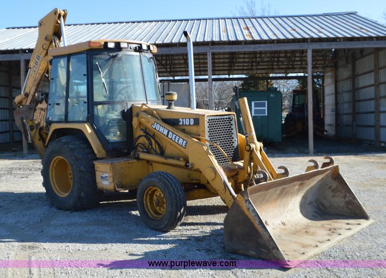image for item K5450 1995 John Deere 310D backhoe