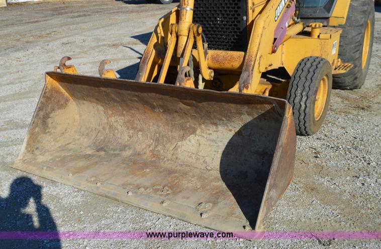 image for item K5450 1995 John Deere 310D backhoe