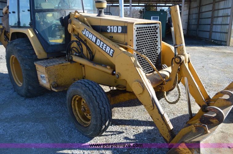 image for item K5450 1995 John Deere 310D backhoe