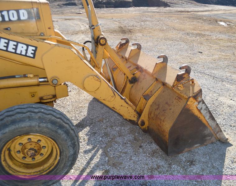 image for item K5450 1995 John Deere 310D backhoe