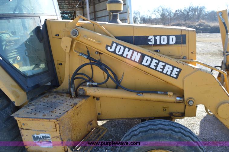 image for item K5450 1995 John Deere 310D backhoe