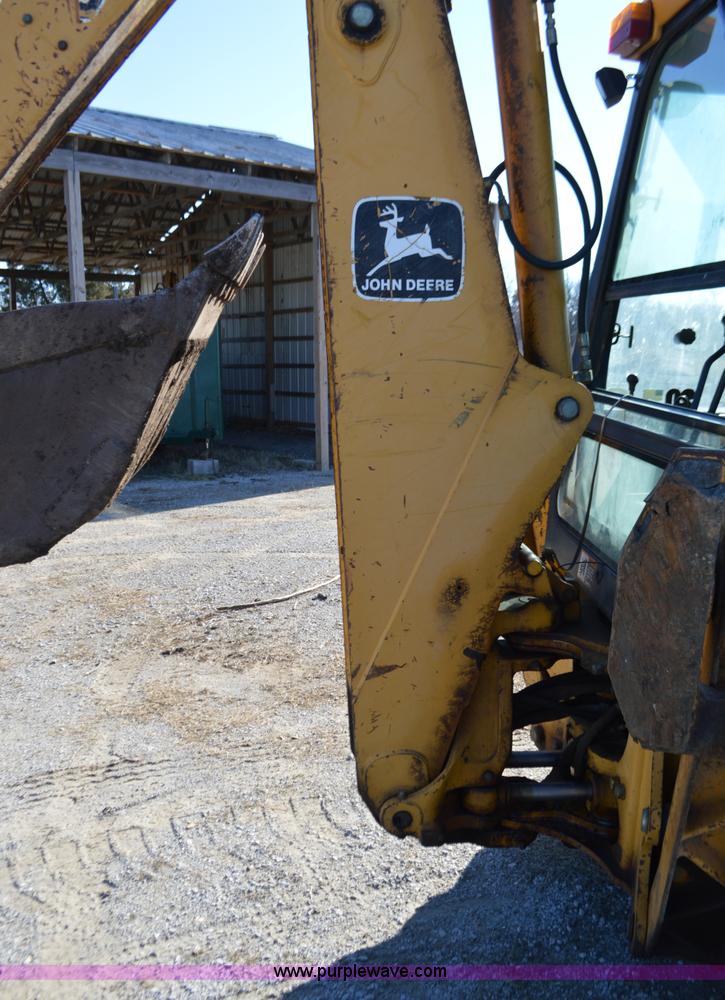 image for item K5450 1995 John Deere 310D backhoe