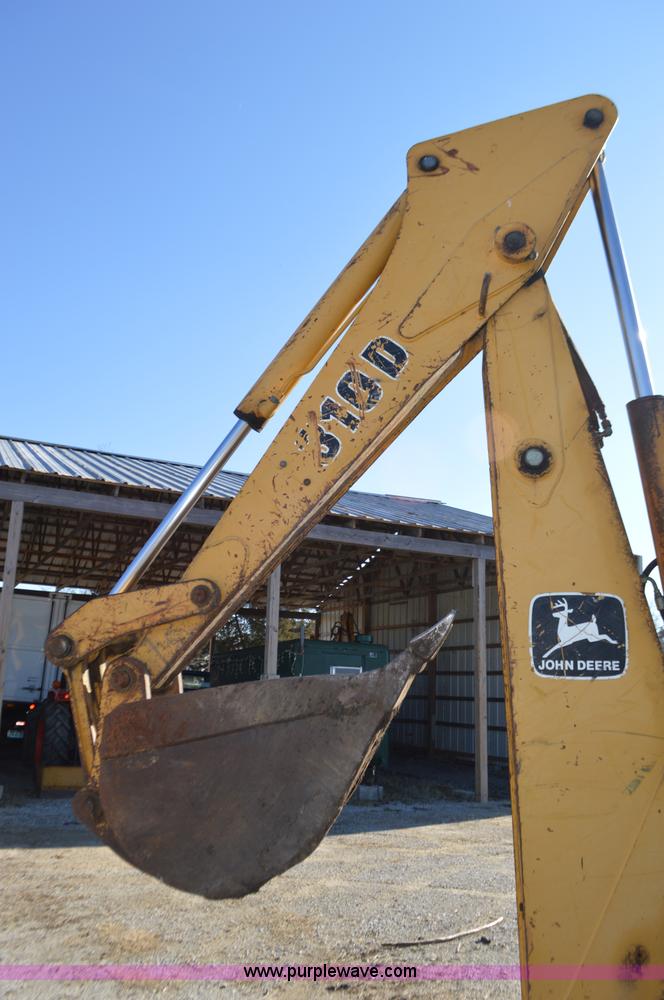 image for item K5450 1995 John Deere 310D backhoe