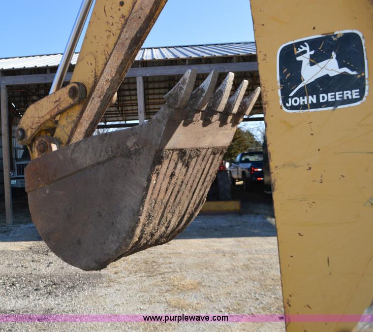 image for item K5450 1995 John Deere 310D backhoe