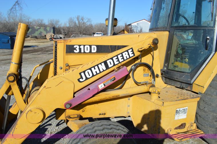 image for item K5450 1995 John Deere 310D backhoe