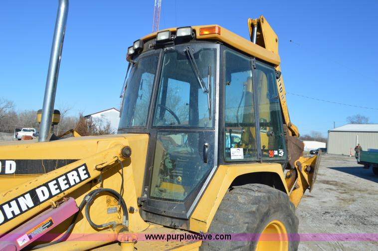 image for item K5450 1995 John Deere 310D backhoe