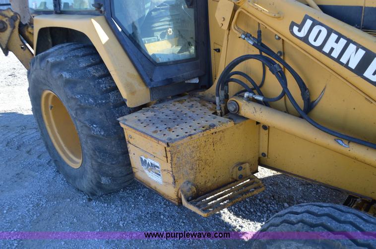 image for item K5450 1995 John Deere 310D backhoe