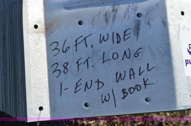 image for item K5460 All American metal quonset building