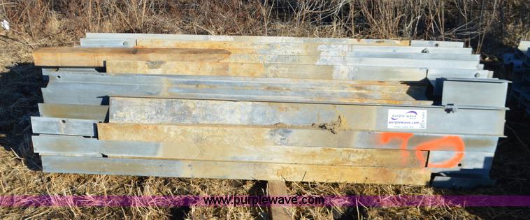 image for item K5463 Approximately 40 galvanized guard rail post