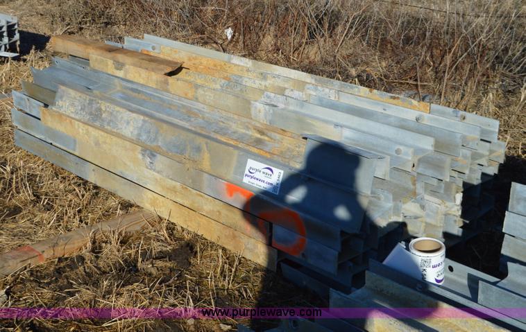 image for item K5463 Approximately 40 galvanized guard rail post