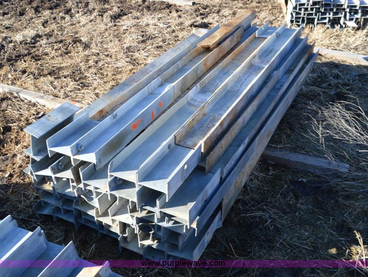 image for item K5463 Approximately 40 galvanized guard rail post