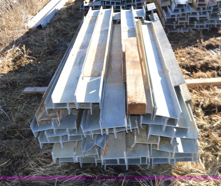 image for item K5463 Approximately 40 galvanized guard rail post