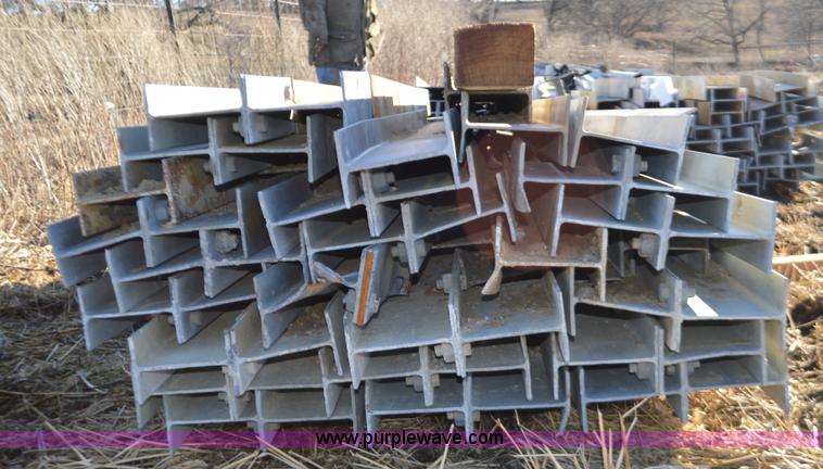 image for item K5463 Approximately 40 galvanized guard rail post