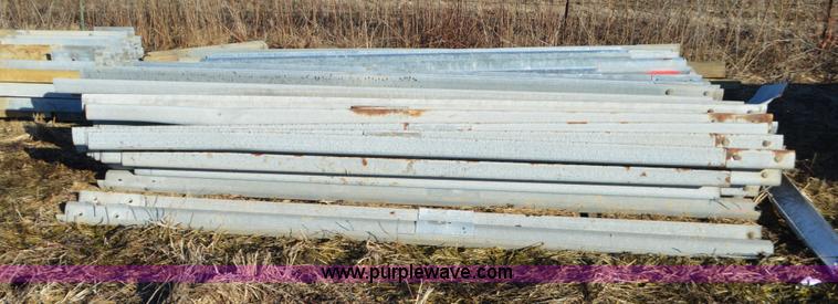 image for item K5466 Approximately 35 galvanized guard rail