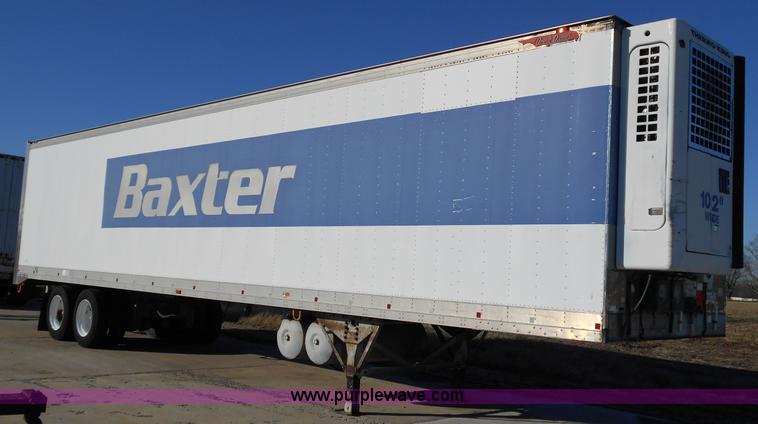 image for item L1124 1990 Great Dane 7211TZ1A refrigerated trailer