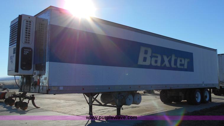 image for item L1124 1990 Great Dane 7211TZ1A refrigerated trailer