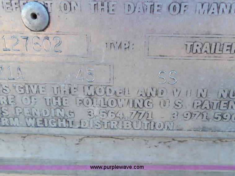 image for item L1124 1990 Great Dane 7211TZ1A refrigerated trailer