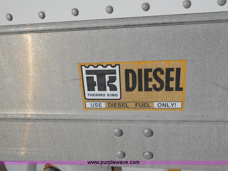 image for item L1124 1990 Great Dane 7211TZ1A refrigerated trailer