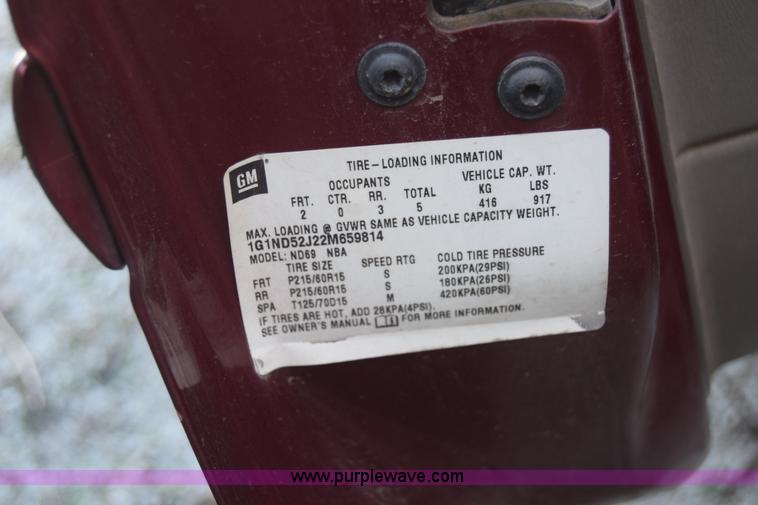 image for item L1178 2002 Chevrolet Malibu