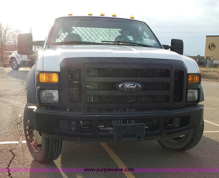 image for item L3614 2008 Ford F450 Super Duty XL flatbed truck